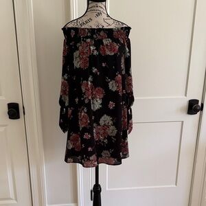 Floral Off-Shoulder Dress